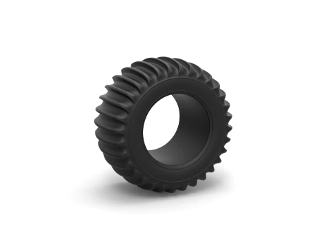 Dune buggy rear tire 8 Scale 1 to 25 3D 프린트 모델