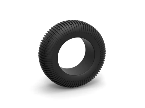 Dune buggy rear tire 21 Scale 1 to 25 3D 프린트 모델