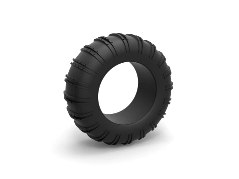 Dune buggy rear tire 22 Scale 1 to 25 3D 프린트 모델