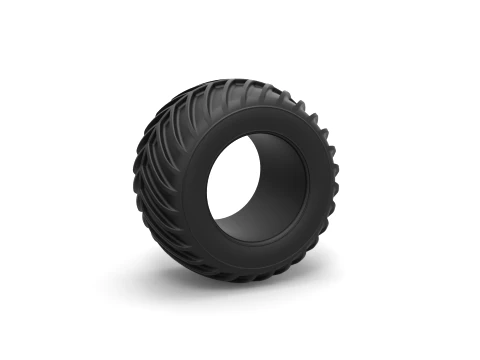 Dune buggy rear tire 24 Scale 1 to 25 Modello di stampa 3D