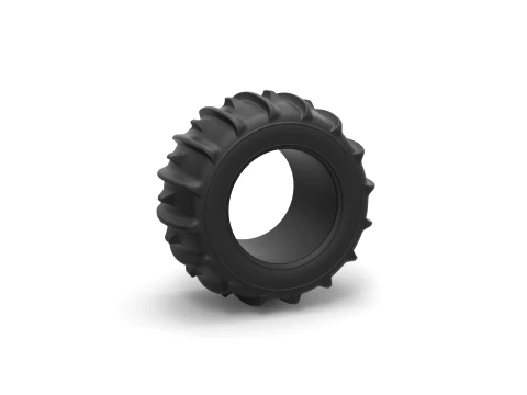 Dune buggy rear tire 30 Scale 1 to 25 3D 프린트 모델