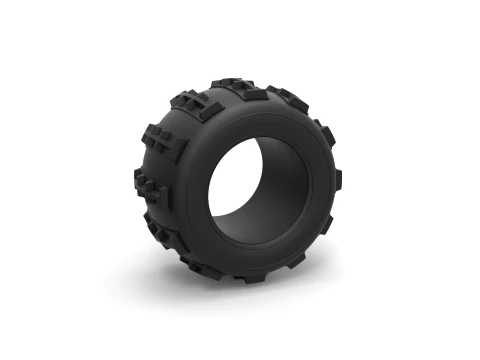 Dune buggy rear tire 32 Scale 1 to 25 3D 프린트 모델
