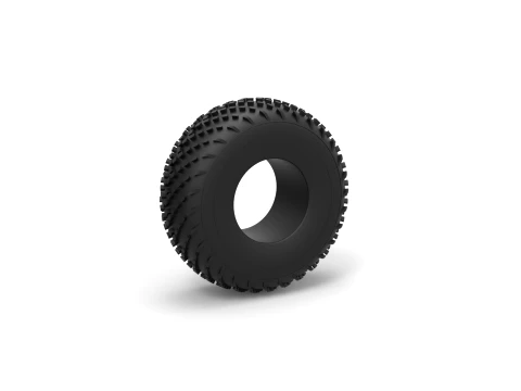 Low pressure tire 2 Scale 1 to 25 Model do druku 3D