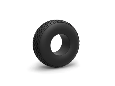 Low pressure tire 3 Scale 1 to 25 Model do druku 3D