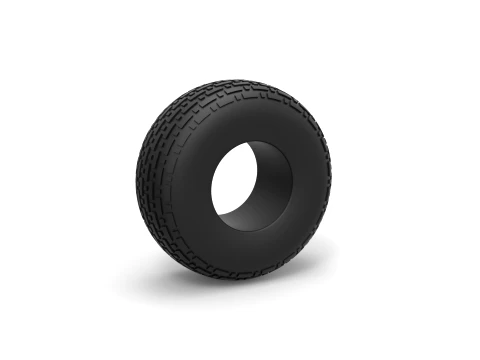Low pressure tire 5 Scale 1 to 25 Model do druku 3D