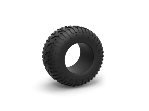 Low pressure tire 6 Scale 1 to 25 Model do druku 3D