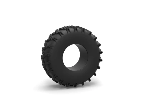 Low pressure tire 7 Scale 1 to 25 Model do druku 3D
