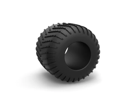 Low pressure tire 8 Scale 1 to 25 Model do druku 3D