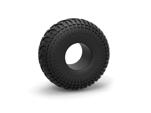 Low pressure tire 10 Scale 1 to 25 Model do druku 3D