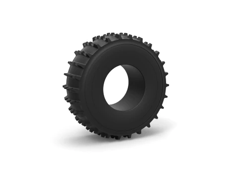 SHERP tire 2 Scale 1 to 25 Model do druku 3D