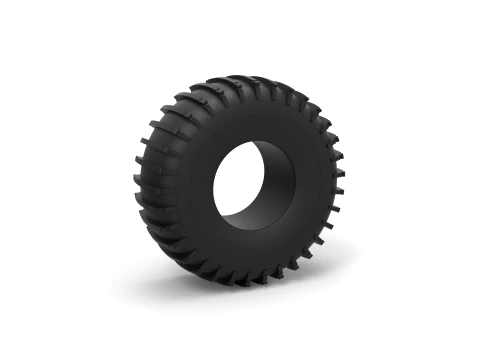 Trom tire 1 Scale 1 to 25 Model do druku 3D