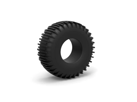 Trom tire 2 Scale 1 to 25 Model do druku 3D