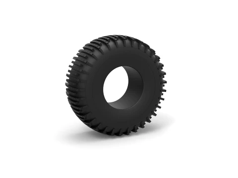 Trom tire 3 Scale 1 to 25 Model do druku 3D