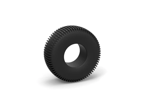 Trom tire 4 Scale 1 to 25 Model do druku 3D
