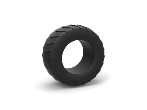 Pulling tractor rear tire 5 Scale 1 to 25 Modèles 3D en vedette