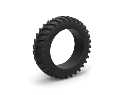 Tractor tire 1 Scale 1 to 25 3D printmodel