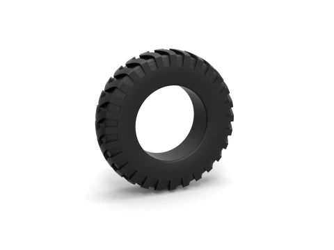 Tractor tire 7 Scale 1 to 25 3D Print Model