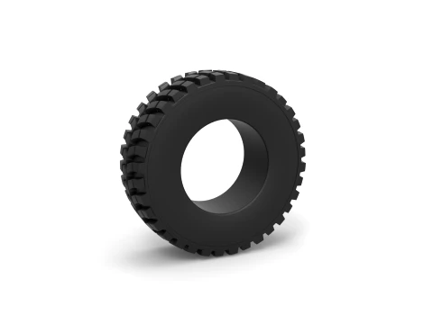 Tractor tire 8 Scale 1 to 25 3D Print Model