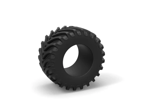 Tractor tire 12 Scale 1 to 25 3D Druckmodell
