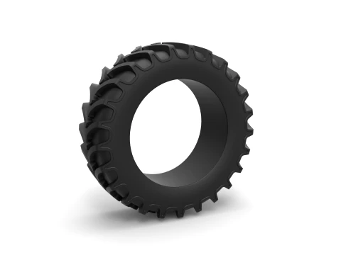Tractor tire 15 Scale 1 to 25 Modèles 3D en vedette