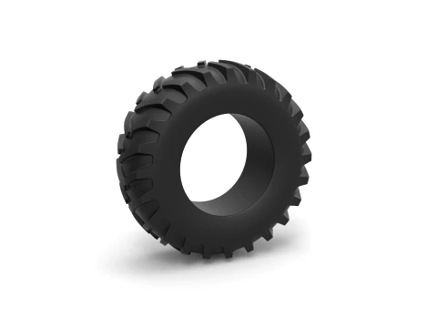 Tractor tire 17 Scale 1 to 25 Modello di stampa 3D