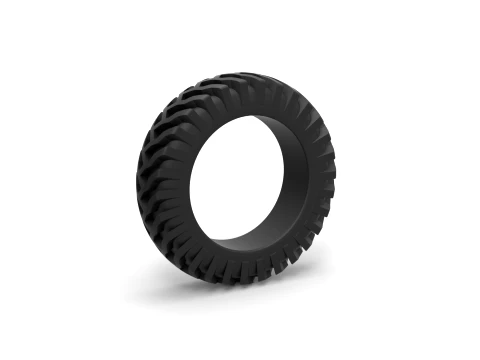 Tractor tire 22 Scale 1 to 25 3D Print Model