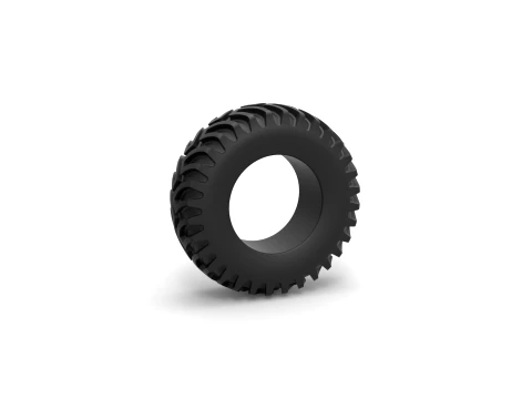 Tractor tire 25 Scale 1 to 25 3D Print Model