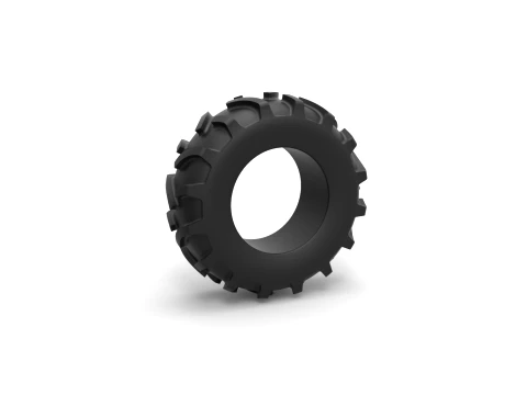 Tractor tire 26 Scale 1 to 25 3D Print Model