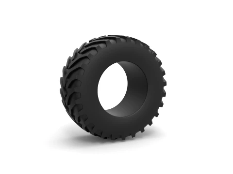 Tractor tire 28 Scale 1 to 25 3D Print Model