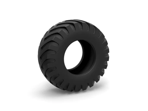 Tractor tire 35 Scale 1 to 25 3D Print Model