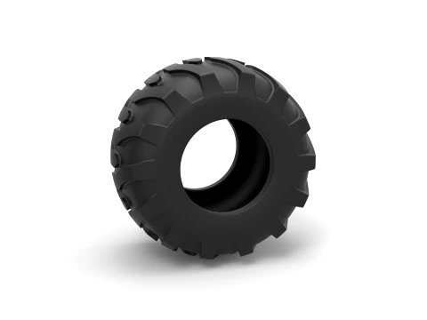 Tractor tire 36 Scale 1 to 25 Modello di stampa 3D