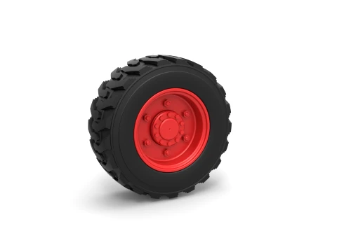 Heavy equipment wheel 1 Scale 1 to 25 3D printmodel