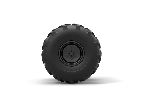 Offroad double wheel Scale 1 to 25 3D Print Model