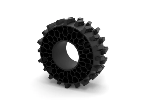 Offroad Twheel tire for flexible filament 3Dプリントモデル