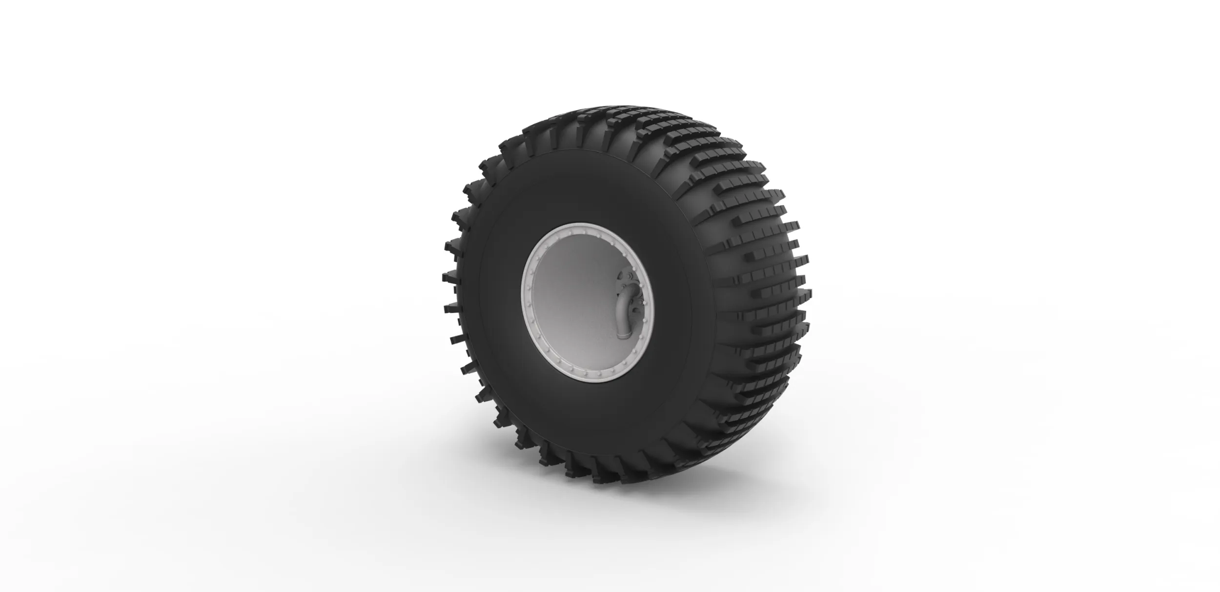 Offroad wheel 38 Scale 1 to 20 3D Print Model .c4d .max .obj .3ds .fbx .stl .blend 