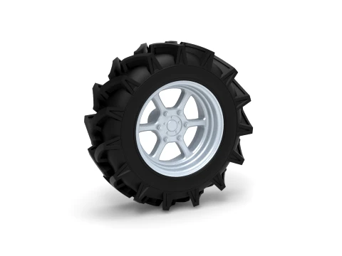 Wheel of Mud truck Scale 1 to 25 3D Druckmodell