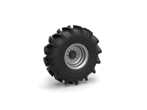 Wheel of Redneck Rave Mud truck Scale 1 to 25 3Dプリントモデル
