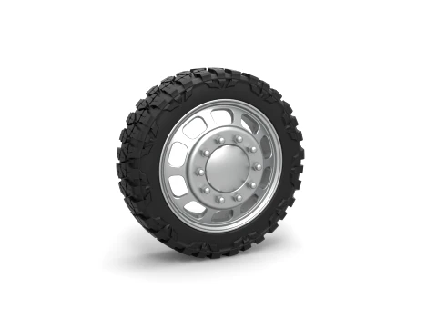 Front semi wheel for pickup Version 3 Scale 1 to 25 3D Принт Модель