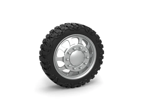 Front semi wheel for pickup Version 5 Scale 1 to 25 3D Принт Модель