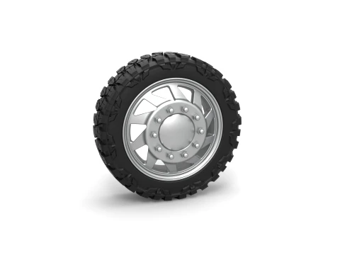 Front semi wheel for pickup Version 7 Scale 1 to 25 3D Принт Модель