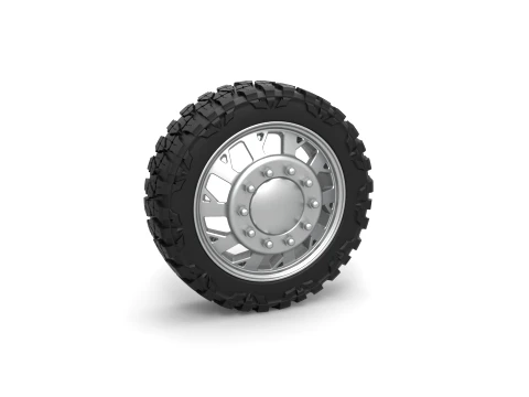 Front semi wheel for pickup Version 9 Scale 1 to 25 3D Принт Модель