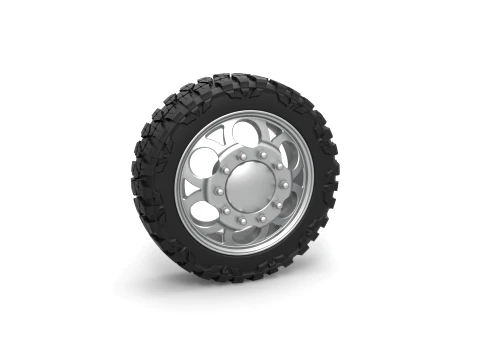 Front semi wheel for pickup Version 15 Scale 1 to 25 3D Принт Модель