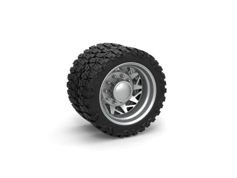 Rear semi wheel for pickup Version 14 Scale 1 to 25 3D Принт Модель