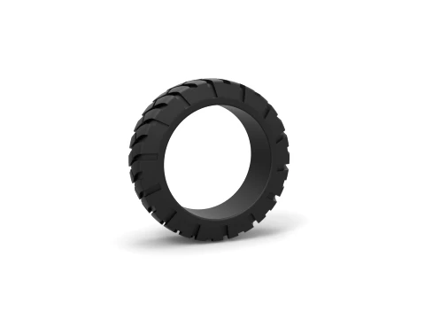 Offroad tire 1 Scale 1 to 25 3D Print Model