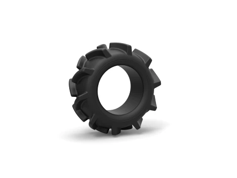Offroad tire 9 Scale 1 to 25 3D Принт Модель
