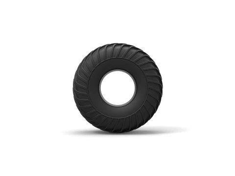 Offroad tire 10 Scale 1 to 10 3D Print Model
