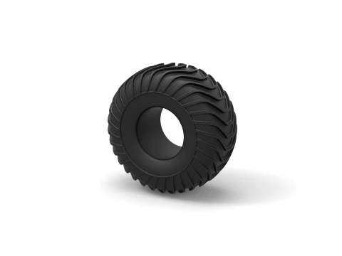 Offroad tire 10 Scale 1 to 10 3D Print Model