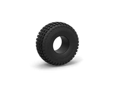 Offroad tire 11 Scale 1 to 10 3D Print Model