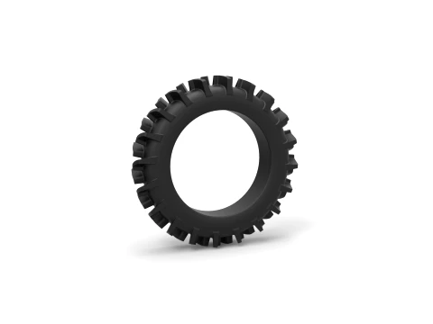 Offroad tire 13 Scale 1 to 25 3D Принт Модель