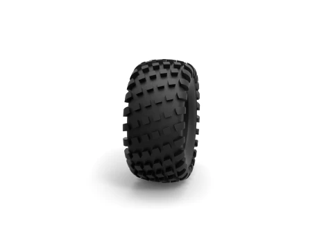 Offroad tire 14 Scale 1 to 25 3D Print Model
